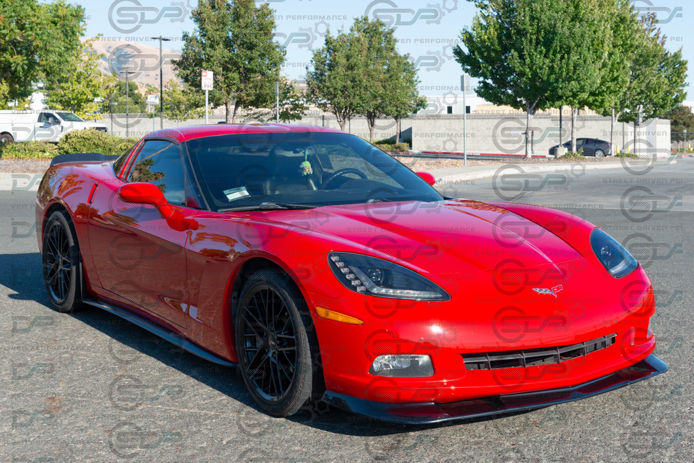 2005-2013 C6 Corvette - Base Model - ZR1 Conversion Side Skirts / Rocker Panels / Ground Effects with Mud Flaps